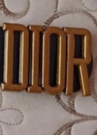 Двосторонній жіночий ремінь в стилі christian  dior (d-fence) чорний/бежевий.