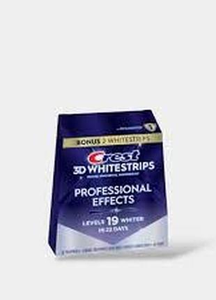 Crest professional effects полоски для отбеливания зубов, набор 44 шт.