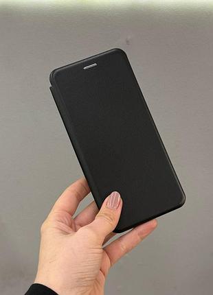 Захисний чохол-книжка для samsung a14 4g,якісний чохол-книжка для телефона samsung a14 4g із захистом екрана (чорний)