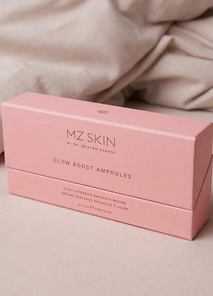 Ампульна сироватка для сяяння шкіри обличчя mz skin оригінал