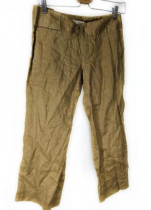 Бриджи zara basic размер eur 36 (s) горчичные