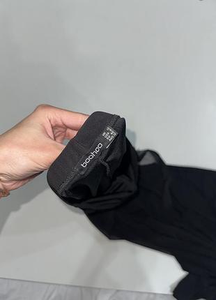 Штани кльош сітка boohoo 3