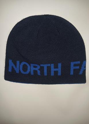 Двусторонняя шапка the north face reversible banner beanie оригинал