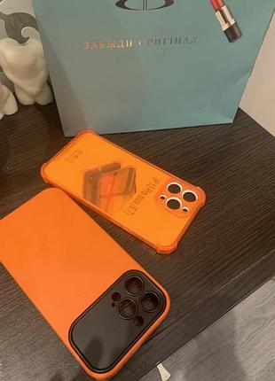 Чехол на iphone 13 pro max прозорий силікон та під 17 pro max 6