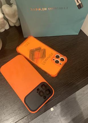 Чехол на iphone 13 pro max прозорий силікон та під 17 pro max 3
