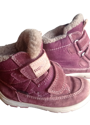 Черевики на дівчинку superfit groovy gore-tex 24 розмір