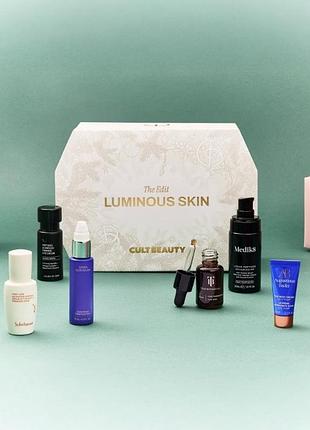Cult beauty the luminous skin edit різдвяна коробка 2026