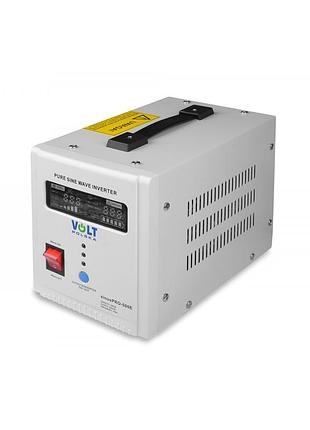 Ибп преобразователь напряжения volt polska sinus pro 500 e 12/230v (350/500w)