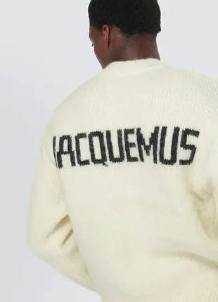 Светр jacquemus la maille pavane white