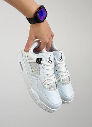 Nike air jordan 4 w retro white 4