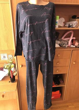 Пижама, комплект, костюм, 100% коттон, xl. george. стан нового