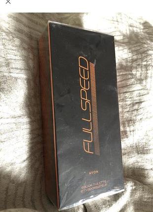 Туалетна вода avon full speed for him 75 мл