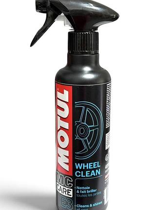 Засіб для очищення всих типів колісних дисків motul e3 wheel clean (400ml)