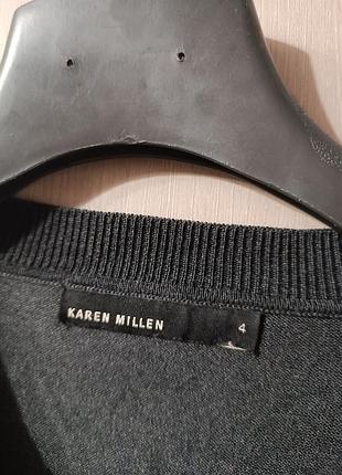 Шерстяний джемпер светр karen miller 3