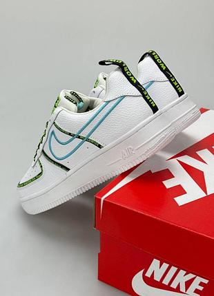 Nike air force 1 '07 prm worldwide pack white sky 2