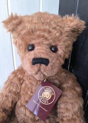 М'яка іграшка колекційний ведмедик ведмідь мішка charlie bears медведики ведмедики чарлі тедді