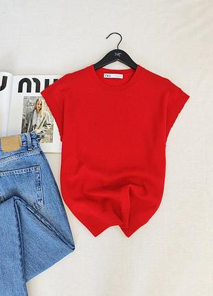 Безрукавка zara 100% шерсть 2