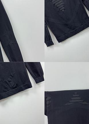 Термо кофта лонглсів x-bionic energizer  compression long sleeve black 6