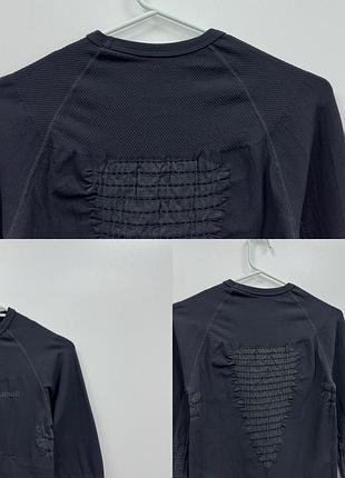 Термо кофта лонглсів x-bionic energizer  compression long sleeve black 4