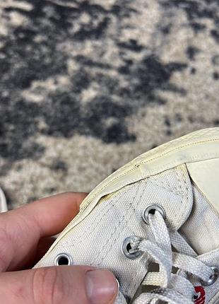 Кеди converse x comme des garçons 10