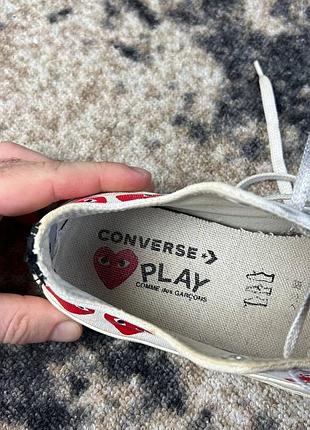 Кеди converse x comme des garçons 7