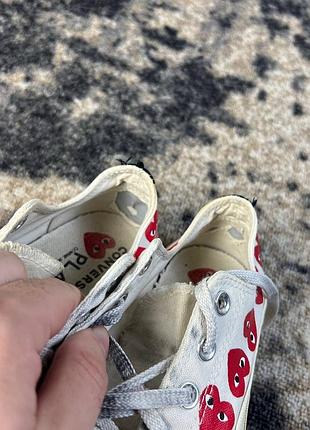Кеди converse x comme des garçons 9