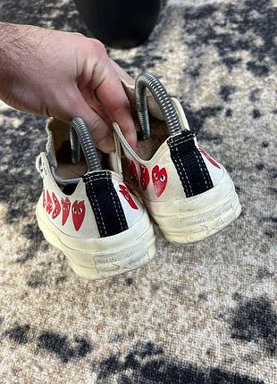 Кеди converse x comme des garçons 4