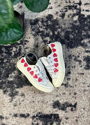 Кеди converse x comme des garçons
