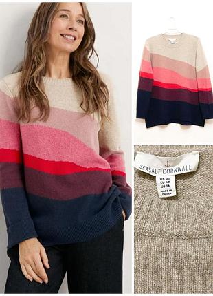 Женский шерстяной свитер джемпер seasalt cornwall zennor moor jumper, p. 20