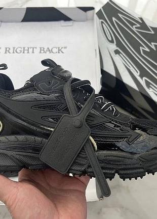 Кросівки чоловічі off-white be right back чорні