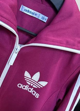 Кофта жіноча adidas originals europa малинова розмір xs