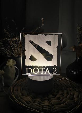 Нічник dota 2 монохромний usb