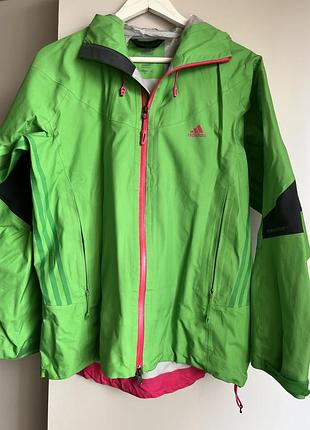 Вітровка чоловіча adidas terrex зелена