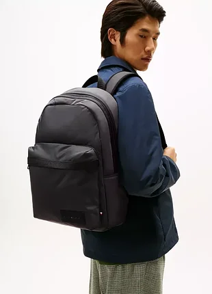 Tommy hilfiger water-resistant dome backpac рюкзак 2