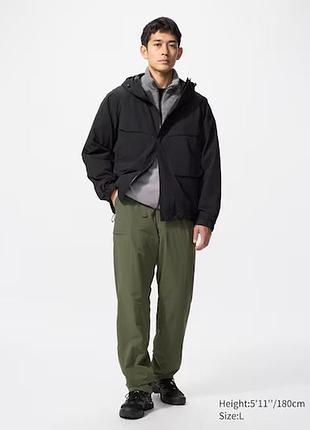 Зимние термо брюки мужские uniqlo heattech на флисе