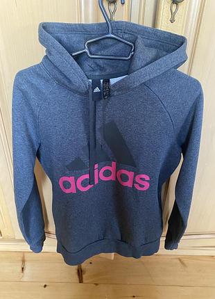 Жіноче оригінальне худі adidas.стан ідеальний як нове,утеплене.
