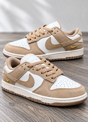 Кросівки nike sb dunk low sail beige premium