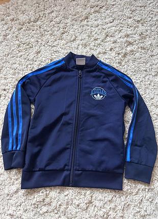 Кофта дитяча adidas originals sport academy синя, розмір 122 (6-7 років)