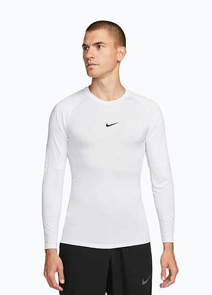 Термобілизна чоловіча nike pro біла av2609-100