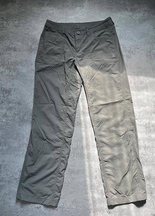 Жіночі трекінгові штани бренду the north face з легкого нейонового матеріалу