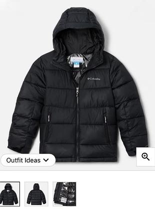 В наявності. зимова, дуже тепла, подовжена куртка/курточка/пуховик columbia hooded jacket/коламбія.