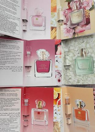Набор из 6ти пробников today, 0,6 мл, avon, тудей