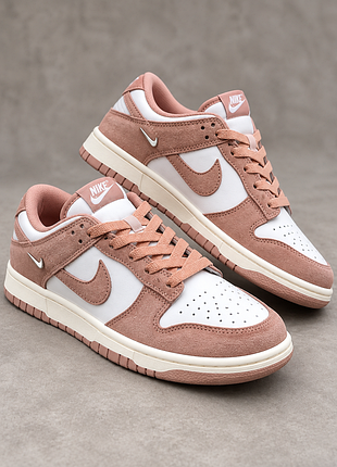Кросівки 
nike dunk low suede rose premium