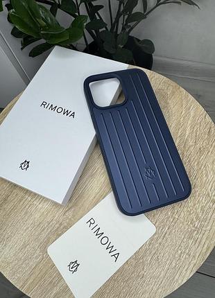 Чохол rimova case ю для iphone 15 pro max синій
