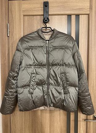 Куртка жіноча massimo dutti демісезонна, хакі