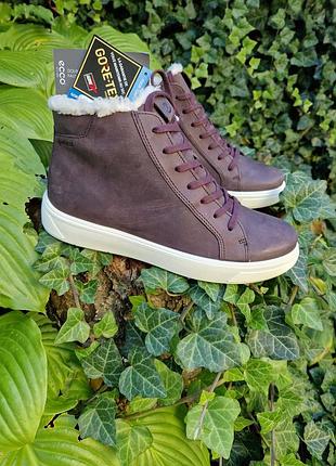 Зимние ботинки ecco street tray gore-tex / размер 39 оригинал