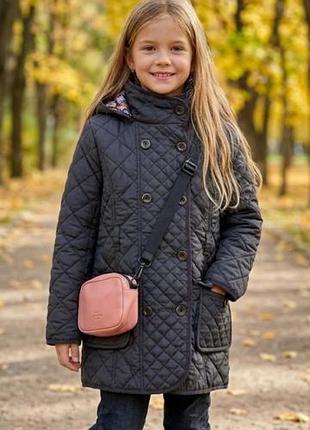 Стёганая куртка на девочку next 5-6 лет