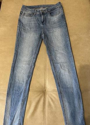 Джинси жіночі zara скіні сині 36 розмір skinny jeans