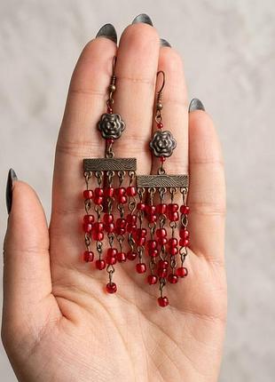 Сережки ручної роботи