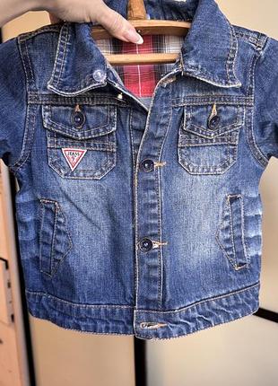 Джинсова куртка guess 92 6
